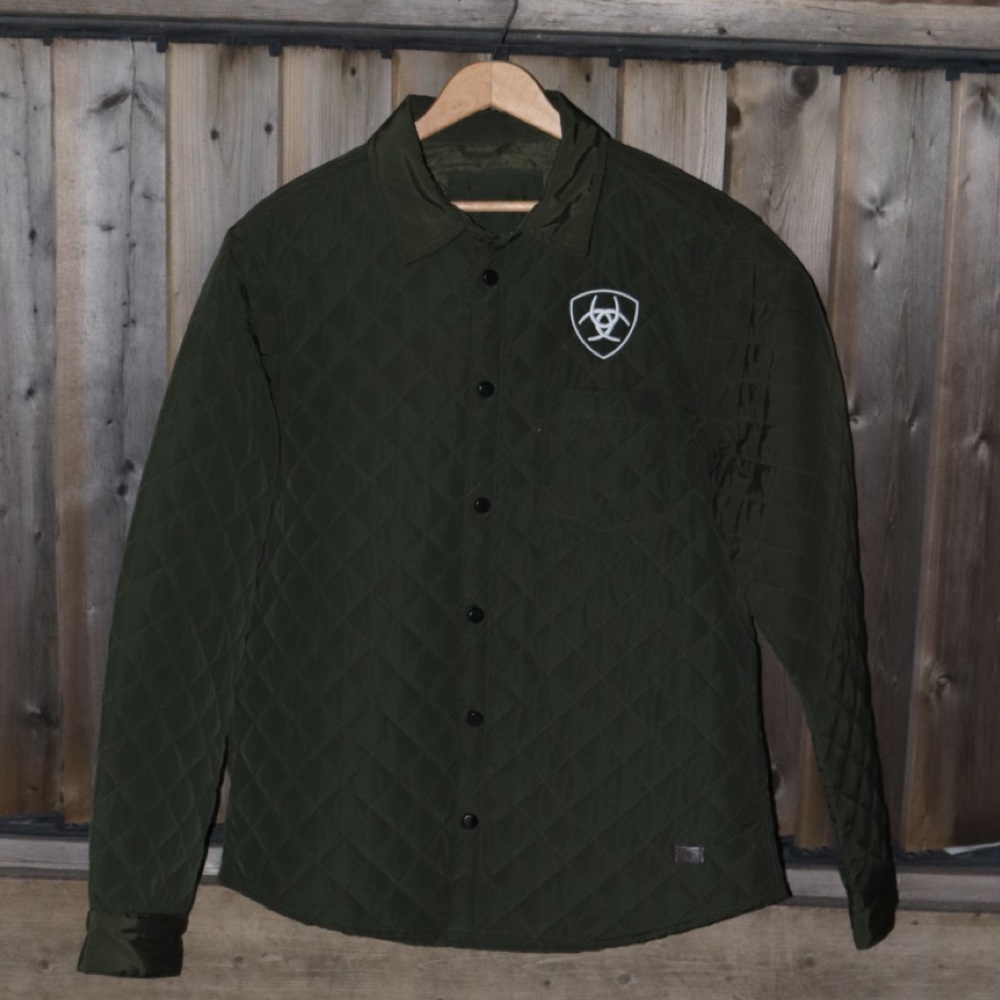 ❗️Ariat Green Quilted Jacket ❗️